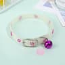 Luminous GlowintheDark Cat Collar  Adjustable Safety Necklace With Cute Footprint Charms 7