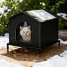 AllSeason Waterproof Outdoor Cat Shelter  Insulated Thermal Stray Pet House With HeavyDuty Supporti 11
