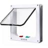 4Way Locking Weatherproof Pet Door Flap  HighSecurity Passageway Kit For Cats Dogs And Puppies 8