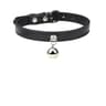 Colorful Adjustable Leather Pet Collar With Metallic Safety Bell 7
