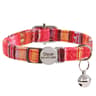 Customized Personalized ID Safety Cat Collar With Engraved Nameplate 7