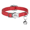 Customized Personalized ID Safety Cat Collar With Engraved Nameplate 19