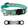 Customized Reflective Star  Moon AntiLost Cat Collar 9