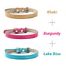 Soft PU Leather Cat And Puppy Collars  Pack Of 3 13