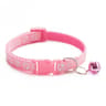 Adjustable Cute Paw Print Cat Collar With Bell 14