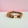 Adjustable Leopard Print Cat Collar With Safety Bell 7