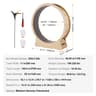 Premium Wooden Indoor Cat Exercise Wheel 11