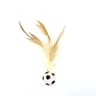 Interactive Bouncy Ball Cat Toy With Feathers 6