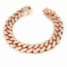 Luxury Cuban Link Rhinestone Cat Chain Necklace 7