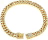 Luxury Cuban Link Rhinestone Cat Chain Necklace 8