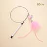 Telescopic Interactive Simulation Bird Feather Cat Wand Toy 6