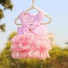 Striped Mesh Pet Princess Dress 10
