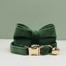 Velvet Bowknot Personalized Cat Collar 13