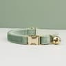Velvet Bowknot Personalized Cat Collar 8
