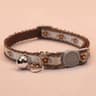 Floral Embroidered Lace Cat Collar 16