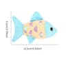 Colorful Catnip Fish Kicker Toy With Crinkle Paper 9