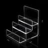 MultiTier CrystalClear Acrylic Display Riser Stand 9