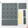 Modular Wall Pegboard Storage And Organization System 8