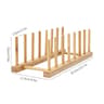 MultiFunctional Wooden Dish Drain Rack And Display Stand 13