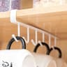 UnderShelf 6Hook Mug Holder And MultiPurpose Kitchen Storage Hanger 2