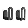 2Piece Adhesive WallMounted Pot Lid Organizer Set  RightAngle Hook Storage Containers 6