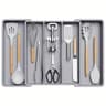 Expandable Adjustable Kitchen Utensil Organizer  Large Plastic Cutlery Holder  Drawer Divider Tray 6