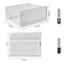 Stackable Wardrobe Storage Basket 8