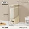 Sealed Rice Bucket Dispenser With Measuring Cup 10