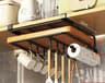 UnderShelf Cutting Board  Utility Mug Hanger Rack 9