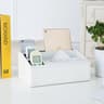 Multifunctional Tissue Box With BuiltIn Stationery And Remote Control Organizer 27