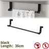 OvertheDoor Stainless Steel Towel Bar And Cabinet Door Hanging Storage Organizer 9