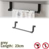 OvertheDoor Stainless Steel Towel Bar And Cabinet Door Hanging Storage Organizer 11