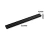 Black Stainless Steel Magnetic Knife Holder And NonPiercing WallMounted Knife Block Storage Bar 7