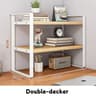 MultiTier Iron Desktop Storage Rack 8