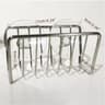 NoDrill WallMounted Iron Sponge Holder  Sink Organizer 10