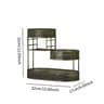 Geometric Wire Kitchen Storage Basket And Counter Serving Tray 7