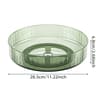 360 Rotating Lazy Susan Organizer  Premium Clear Turntable Storage Tray For Fridge Pantry And Count 9