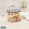 Airtight Multigrain Storage Canisters  MoistureProof LargeCapacity Food Storage Jars With Locking L 9