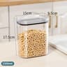 Airtight Multigrain Storage Canisters  MoistureProof LargeCapacity Food Storage Jars With Locking L 10