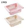 UnderShelf Refrigerator Hanging Storage Drawers 2Pack 16