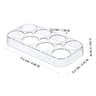 Premium Stackable Refrigerator Egg Container And Protected Storage Tray 7