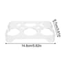Clear Stackable Refrigerator Egg Container Tray  Storage Box 7
