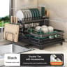 Dish Bowl Drainer  OverSink Adjustable Dish Drying Rack 7