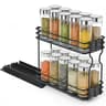 SlideOut Spice Rack Organizer  PullOut Metal Seasoning Drawer 6