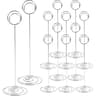 Elegant 12Piece Metal Table Number Holder Set  86 In Place Card Stand 6