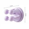 Silicone MultiFunction Toothbrush Holders  Waterproof SelfAdhesive Wall Hooks For Bathroom And Kitc 8
