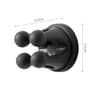 Silicone MultiFunction Toothbrush Holders  Waterproof SelfAdhesive Wall Hooks For Bathroom And Kitc 7