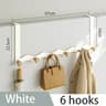 WaveShape OvertheDoor Iron  Raw Wood Organizer Rack 10