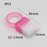 Mini Finger Ring Nail Dust Cleaning Brushes 8