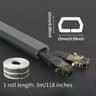 SelfAdhesive PVC Invisible Floor Cable Management Tube 7